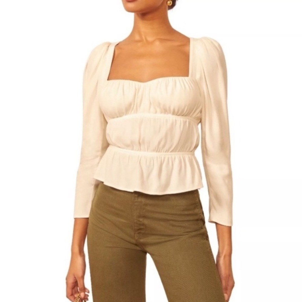 Reformation cream top